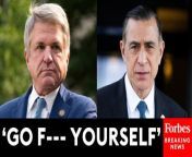 At a House Foreign Affairs Committee hearing on Tuesday, Rep. Michael McCaul (R-TX) appeared to tell Rep. Darrell Issa (R-CA) to &#39;go f--- yourself&#39;.&#60;br/&#62;