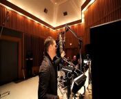 © 2011 WMG Get a behind the scenes look at Michael in the studio recording the Christmas track &#92;