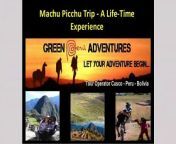 Hire GreenPeru Adventures now to make your adventure tour to Machu Picchu a memorable one. It is one of the best tour operators in this region offering tailor made tour packages for tourists all over the world. From airport pick-up to hotel reservation facilities, GreenPeru Adventures offer everything to make your trip to Peru a life time experience.To Know more visit http://www.greenperuadventures.com&#60;br/&#62;