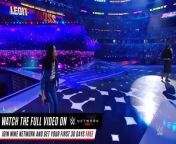 WWE Hall of Famer and hip hop icon Snoop Dogg raps his cousin, Sasha Banks, to the ring for her WWE Women&#39;s Championship Triple Threat Match at WrestleMania 32.