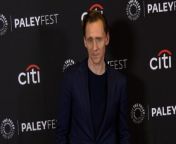 https://www.maximotv.com &#60;br/&#62;B-roll footage: Actor Tom Hiddleston attends PaleyFest LA &#92;