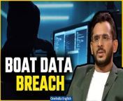 In a shocking revelation, Indian electronics manufacturer boAt has fallen victim to a significant data breach, with personal information of over 7.5 million customers leaked on the dark web. Initially reported by Forbes India, the breach raises concerns as it involves sensitive Personally Identifiable Information (PII) such as names, addresses, phone numbers, email addresses, and customer IDs. Stay tuned as we delve into the details of this alarming breach and its potential impact on affected individuals.&#60;br/&#62; &#60;br/&#62;#Boat #boatdata #boatdatabreach #databreach #personaldatabreach #boatnews #darkweb #cybercrime #cybersecurity #oneindia &#60;br/&#62;~PR.274~ED.103~GR.125~