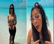 Kim Kardashian and daughter North West enjoy luxury Turks and Caicos Islands holidayKim and North