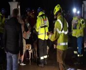 The fire service announced at 3am that ‘multiple crews’ were dealing with an ‘incident of severe flooding’ at Medmerry holiday park, between Bracklesham and Selsey.&#60;br/&#62;Video courtesy of Eddie Mitchell