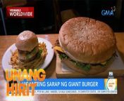 Higanteng burger para sa higanteng cravings! Kaya naman si Chef JR, sasalang sa isang challenge— ang pagkain ng dambuhalang burger! Kayanin kaya niya ito?&#60;br/&#62;&#60;br/&#62;Hosted by the country’s top anchors and hosts, &#39;Unang Hirit&#39; is a weekday morning show that provides its viewers with a daily dose of news and practical feature stories.&#60;br/&#62;&#60;br/&#62;Watch it from Monday to Friday, 5:30 AM on GMA Network! Subscribe to youtube.com/gmapublicaffairs for our full episodes.&#60;br/&#62;