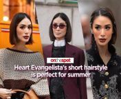 Global fashion and style icon Heart Evangelista is known for her chic outfits and she also likes to experiment when it comes to hairstyles. In the recent fashion weeks she attended, Heart wore her hair short, specifically a straight bob, which she styles in different ways. Get some hairstyle inspiration from Heart in this video.&#60;br/&#62;&#60;br/&#62;For more travel, food, health, fashion, beauty, and other lifestyle content, visit www.gmanetwork.com/lifestyle.&#60;br/&#62;&#60;br/&#62;Stay updated with the latest showbiz happenings with On the Spot:&#60;br/&#62;www.gmanetwork.com/entertainment/tv/on_the_spot