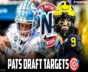 Pat and Matt welcome on Alex Barth from The Sports Hub to discuss his favorite targets in the draft, and go through some listener mocks.&#60;br/&#62;&#60;br/&#62;Get in on the excitement with PrizePicks, America’s No. 1 Fantasy Sports App, where you can turn your hoops knowledge into serious cash. Download the app today and use code CLNS for a first deposit match up to &#36;100! Pick more. Pick less. It’s that Easy! Go to https://PrizePicks.com/CLNS