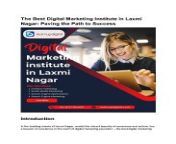 &#60;br/&#62;Learnupdigital is the best digital marketing course in Laxmi nagar. you have great opportunities in digital marketing course and grow up your career in digital marketing course with learnupdigital. join us today now.&#60;br/&#62;visit for more information: https://learnupdigital.com/digital-marketing-institute-in-laxminagar.html