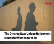 The shocking loss of income and retirement savings that disproportionately affect divorced women is a big challenge – especially for those over 50.