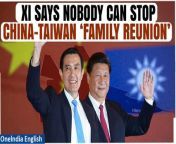 Chinese President Xi Jinping conveyed to former Taiwan President Ma Ying-jeou on Wednesday that external interference would not impede the &#92;