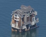 Two-storey house floats across San Francisco BayABC Sky7