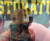 A Zippo Lighter Restoration video typically showcases the process of refurbishing and renewing a Zippo lighter, a classic American-made lighter known for its durability and iconic design. The video might start with an introduction to the worn-out or damaged Zippo lighter, followed by a step-by-step demonstration of the restoration process.&#60;br/&#62;&#60;br/&#62;Here&#39;s a possible English description:&#60;br/&#62;&#60;br/&#62;&#92;