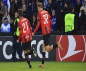 Porto v AC Milan, 2023\ 24 Youth League: Simmelhack's reaction from leaked v