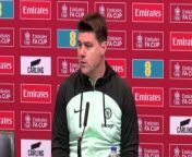 Chelsea boss Mauricio Pochettino reacts to a disappointing 1-0 FA Cup loss in the last 15 minutes of the Semi Finals at Wembley&#60;br/&#62;&#60;br/&#62;Wembley Stadium, London, UK