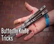 Butterfly Knife Tricks for Beginners #butterflyknife #beginners #combo #trick #balisongtricks &#60;br/&#62;&#60;br/&#62;Subscribe to our channel as we preview some epic weapons and self defense gear.