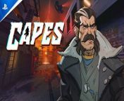Capes - Release Date Reveal &#124; PS5 &amp; PS4 Games&#60;br/&#62;&#60;br/&#62;Turn-based Superhero Tactics - Coming May 29 - Pre-Order Now.&#60;br/&#62;