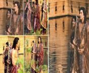 The first look of Ranbir Kapoor adorned as Lord Ram and Sai Pallavi as Sita is leaked from the sets of Nitesh Tiwari’s Ramayana . Watch video to know more. &#60;br/&#62; &#60;br/&#62;#Ranbirkapoor #Saipallavi #Ramyanfirstlook &#60;br/&#62;~PR.126~ED.141~