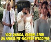 Check out who were the celebrities who walked the aisle with Angeline Quinto and Nonrev Daquina at their wedding.&#60;br/&#62;&#60;br/&#62;For related article, click here: https://www.pep.ph/lifestyle/celebrations/180354/celebrity-guests-angeline-quinto-wedding-a5128-20240426&#60;br/&#62;&#60;br/&#62;Subscribe to our YouTube channel! https://www.youtube.com/@pep_tv&#60;br/&#62;&#60;br/&#62;Know the latest in showbiz at http://www.pep.ph&#60;br/&#62;&#60;br/&#62;Follow us! &#60;br/&#62;Instagram: https://www.instagram.com/pepalerts/ &#60;br/&#62;Facebook: https://www.facebook.com/PEPalerts &#60;br/&#62;Twitter: https://twitter.com/pepalerts&#60;br/&#62;&#60;br/&#62;Visit our DailyMotion channel! https://www.dailymotion.com/PEPalerts&#60;br/&#62;&#60;br/&#62;Join us on Viber: https://bit.ly/PEPonViber&#60;br/&#62;&#60;br/&#62;Watch us on Kumu: pep.ph