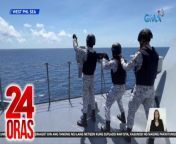 Ilang barko ng China ang namataan sa West Philippine Sea kasabay ng sabayang paglayag at gunnery exercise ng Pilipinas, Amerika, at Pransiya.&#60;br/&#62;&#60;br/&#62;&#60;br/&#62;24 Oras is GMA Network’s flagship newscast, anchored by Mel Tiangco, Vicky Morales and Emil Sumangil. It airs on GMA-7 Mondays to Fridays at 6:30 PM (PHL Time) and on weekends at 5:30 PM. For more videos from 24 Oras, visit http://www.gmanews.tv/24oras.&#60;br/&#62;&#60;br/&#62;#GMAIntegratedNews #KapusoStream&#60;br/&#62;&#60;br/&#62;Breaking news and stories from the Philippines and abroad:&#60;br/&#62;GMA Integrated News Portal: http://www.gmanews.tv&#60;br/&#62;Facebook: http://www.facebook.com/gmanews&#60;br/&#62;TikTok: https://www.tiktok.com/@gmanews&#60;br/&#62;Twitter: http://www.twitter.com/gmanews&#60;br/&#62;Instagram: http://www.instagram.com/gmanews&#60;br/&#62;&#60;br/&#62;GMA Network Kapuso programs on GMA Pinoy TV: https://gmapinoytv.com/subscribe