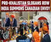 New Delhi on Monday summoned Canadian Deputy High Commissioner over raising of separatist slogans on &#39;Khalistan&#39; at an event attended by Canadian Prime Minister Justin Trudeau, underlining that it impacts the relations between the two countries and encourages &#92;