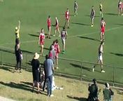 BFNL: Castlemaine's Michael Hartley goals on the run against South Bendigo from action jackson south movie
