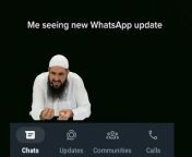 Pov _ Me seeing new Whatsapp update from pov downblouse