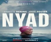 Nyad is a 2023 American biographical sports drama film about swimmer Diana Nyad&#39;s multiple attempts in the early 2010s to swim the Straits of Florida, with flashbacks to her early life. It is directed by Elizabeth Chai Vasarhelyi and Jimmy Chin (in their feature narrative film directorial debut) and written by Julia Cox, based on Nyad&#39;s 2015 memoir Find a Way. It stars Annette Bening as Nyad,[2] with Jodie Foster and Rhys Ifans in supporting roles