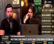 106.7 The Fan D.C. joins Trysta and Nick to voice his concerns over the Commanders and their 2nd overall pick in the NFL Draft