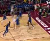 Braxton Key gets a pass from Jaden Ivey and throws down a dunk in NBA Summer League.