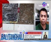 Inulan ng yelo na singlaki ng holen!&#60;br/&#62;&#60;br/&#62;&#60;br/&#62;Balitanghali is the daily noontime newscast of GTV anchored by Raffy Tima and Connie Sison. It airs Mondays to Fridays at 10:30 AM (PHL Time). For more videos from Balitanghali, visit http://www.gmanews.tv/balitanghali.&#60;br/&#62;&#60;br/&#62;#GMAIntegratedNews #KapusoStream&#60;br/&#62;&#60;br/&#62;Breaking news and stories from the Philippines and abroad:&#60;br/&#62;GMA Integrated News Portal: http://www.gmanews.tv&#60;br/&#62;Facebook: http://www.facebook.com/gmanews&#60;br/&#62;TikTok: https://www.tiktok.com/@gmanews&#60;br/&#62;Twitter: http://www.twitter.com/gmanews&#60;br/&#62;Instagram: http://www.instagram.com/gmanews&#60;br/&#62;&#60;br/&#62;GMA Network Kapuso programs on GMA Pinoy TV: https://gmapinoytv.com/subscribe