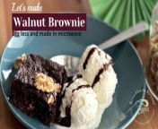 Full recipe:&#60;br/&#62;&#60;br/&#62; 2minute Walnut Brownie:&#60;br/&#62;Prep time: 5 minutes&#60;br/&#62;Cooking time: 2 minutes.&#60;br/&#62;Serves: 4&#60;br/&#62;Ingredients:&#60;br/&#62;&#60;br/&#62;• 1/4 cup all-purpose flour (maida)&#60;br/&#62;• 1/4 cup granulated sugar&#60;br/&#62;• 1/4 cup cooking oil/ melted butter&#60;br/&#62;• 1/4 cup milk&#60;br/&#62;• 2 tbsp unsweetened cocoa powder&#60;br/&#62;• 1/2 tsp teaspoon baking powder&#60;br/&#62;• 1/8 tsp baking soda&#60;br/&#62;• 1 tsp vanilla extract&#60;br/&#62;• Pinch of salt&#60;br/&#62;• some chopped walnuts, Choco chips, milk chocolate&#60;br/&#62;Instructions:&#60;br/&#62;&#60;br/&#62;• In a medium-sized mixing bowl, combine the flour, sugar, cocoa powder, baking powder, baking soda, and salt. Add in the cooking oil/melted butter, milk, and vanilla extract until the mixture is well combined.&#60;br/&#62;• Gently fold the chopped walnuts, chopped milk chocolate, and Choco chips into the batter.&#60;br/&#62;• Prepare the Microwave-Safe Dish: Lightly grease a microwave-safe dish (around 8x8 inches or a similar size that fits in your microwave) with butter/non-stick spray or parchment paper. Pour the brownie batter into the dish and smooth the top with a spatula.&#60;br/&#62;• Microwave Cooking: Microwave on high for about 2 minutes. The cooking time may vary depending on your microwave&#39;s wattage. Start checking at 1.5 minutes to avoid overcooking. The brownie is done when the edges start to pull away from the dish, and the center is slightly set but might still look a bit moist. But I like fully cooked version &#60;br/&#62;• Cool Before Serving: Allow the brownie to cool in the dish briefly before cutting into squares. This rest period helps the brownie set properly and makes cutting easier.&#60;br/&#62;• Serve and Enjoy: Serve your microwave walnut brownie warm with a scoop of ice cream or a dusting of powdered sugar if desired.&#60;br/&#62;&#60;br/&#62;Tips:&#60;br/&#62;&#60;br/&#62;Microwave power can vary greatly. Adjust the cooking time based on your microwave&#39;s wattage and the brownie&#39;s consistency after the initial cooking time.&#60;br/&#62;For a fudgier brownie, reduce the cooking time slightly. The brownie will continue to set as it cools.&#60;br/&#62;Enjoy your delicious and quick microwave walnut brownie!&#60;br/&#62;&#60;br/&#62;&#60;br/&#62;#brownie #walnutbrownie &#60;br/&#62;#2minutebrownie #WalnutBrownieDelight #QuickBrownieFix #MicrowaveBrownie #InstantBrownie #Brownies #BrownieInAMinute #easybrownie #egglessbrownie #sweet #chocholatebrownie #brownie #2minutebrownie #2minuteegglessbrownie&#60;br/&#62;#Indiansweets #easydesserts #traditionalrecipes#sweettreats#homemadehalwa#vegetariandesserts#b2brecepie #b2brecepies #simpledishes #easycooking &#60;br/&#62;#b2bcooking #b2beasydish #b2bkadaprashad #b2b #b2bkadaprashad #B2Bcooking&#60;br/&#62;&#60;br/&#62;Links&#60;br/&#62;&#60;br/&#62;Instagram&#60;br/&#62;instagram.com/brownies_to_biryani?igsh=aXpsZXZmbXBmdnps&#60;br/&#62;