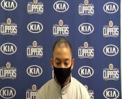 Tyronn Lue talks to the media after the LA Clippers&#39; 99-108 loss to the Atlanta Hawks.