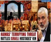 Hamas issues a stern warning to Israel, declaring upcoming truce talks in Cairo as &#39;Israel&#39;s last chance&#39; to release hostages. Israeli families await loved ones&#39; return amidst mounting tensions. Hamas ready to accept ceasefire, but Israel hesitates. Hostage families urge international pressure for resolution as war enters 8th month. &#60;br/&#62; &#60;br/&#62;#Rafahnews #RafahOffensive #Hamas #Israel #Cairo #IsraelHamas #RafahOffensive #HamasVideo #IsraelGazawar #Worldnews #Oneindia #Oneindianews &#60;br/&#62;~PR.320~ED.103~GR.123~HT.318~