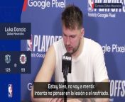 Doncic running on pure adrenaline from pure jb nude