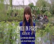 Emily in Paris - saison 4 Teaser (2) VO STFR from angel emily fuck