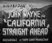 Synopsis: A truck driver races a train to the West Coast in an attempt to determine which method of transportation is faster.&#60;br/&#62;Genre: Romance, Action, Adventure&#60;br/&#62;Director: Arthur Lubin&#60;br/&#62;Top cast: John Wayne, Louise Latimer, Robert McWade, Theodore von Eltz, Tully Marshall, Emerson Treacy