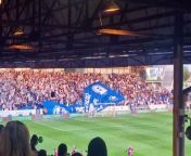 Peterborough United fans bring the noise ahead of the League One Play-Off semi-final against Oxford from maester christ off