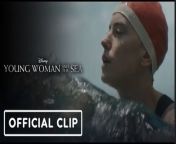 Watch this tense clip from Young Woman and the Sea as Trudy Ederle (played by Daisy Ridley) swims through a massive group of jellyfish. Young Woman and the Sea is an upcoming movie about the true story of Trudy Ederle, the first woman to successfully swim the English Channel. &#60;br/&#62;&#60;br/&#62;Daisy Ridley stars as the accomplished swimmer who was born to immigrant parents in New York City in 1905. Through the steadfast support of her older sister and supportive trainers, she overcame adversity and the animosity of a patriarchal society to rise through the ranks of the Olympic swimming team and complete the staggering achievement – a 21-mile trek from France to England.&#60;br/&#62;&#60;br/&#62;Young Woman and the Sea, which also stars Tilda Cobham-Hervey, Stephen Graham, Kim Bodnia, Christopher Eccleston, Jeanette Hain, Sian Clifford, and Glenn Fleshler, is directed by Joachim Rønning and written by Jeff Nathanson, based on the book “Young Woman and the Sea: How Trudy Ederle Conquered the English Channel and Inspired the World” by Glenn Stout. The producers are Jerry Bruckheimer, Chad Oman, and Jeff Nathanson, with John G. Scotti, Daisy Ridley, and Joachim Rønning serving as executive producers.&#60;br/&#62;&#60;br/&#62;Young Woman and the Sea is coming to theaters nationwide in a special engagement on May 31, 2024.