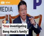 The DAP vice-chairman says he disagrees with the police investigating peaceful protests, including the ‘Search for Missing Prime Minister’ campaign.&#60;br/&#62;&#60;br/&#62;Read More: https://www.freemalaysiatoday.com/category/nation/2024/05/10/nga-asks-saifuddin-to-halt-probe-on-teoh-beng-hocks-family/ &#60;br/&#62;&#60;br/&#62;Free Malaysia Today is an independent, bi-lingual news portal with a focus on Malaysian current affairs.&#60;br/&#62;&#60;br/&#62;Subscribe to our channel - http://bit.ly/2Qo08ry&#60;br/&#62;------------------------------------------------------------------------------------------------------------------------------------------------------&#60;br/&#62;Check us out at https://www.freemalaysiatoday.com&#60;br/&#62;Follow FMT on Facebook: https://bit.ly/49JJoo5&#60;br/&#62;Follow FMT on Dailymotion: https://bit.ly/2WGITHM&#60;br/&#62;Follow FMT on X: https://bit.ly/48zARSW &#60;br/&#62;Follow FMT on Instagram: https://bit.ly/48Cq76h&#60;br/&#62;Follow FMT on TikTok : https://bit.ly/3uKuQFp&#60;br/&#62;Follow FMT Berita on TikTok: https://bit.ly/48vpnQG &#60;br/&#62;Follow FMT Telegram - https://bit.ly/42VyzMX&#60;br/&#62;Follow FMT LinkedIn - https://bit.ly/42YytEb&#60;br/&#62;Follow FMT Lifestyle on Instagram: https://bit.ly/42WrsUj&#60;br/&#62;Follow FMT on WhatsApp: https://bit.ly/49GMbxW &#60;br/&#62;------------------------------------------------------------------------------------------------------------------------------------------------------&#60;br/&#62;Download FMT News App:&#60;br/&#62;Google Play – http://bit.ly/2YSuV46&#60;br/&#62;App Store – https://apple.co/2HNH7gZ&#60;br/&#62;Huawei AppGallery - https://bit.ly/2D2OpNP&#60;br/&#62;&#60;br/&#62;#FMTNews #NgaKorMing #StopProbing #TeohBengHockFamily #SaifuddinNasutionIsmail