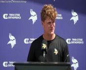 J.J. McCarthy on the value of the pre-draft work the Vikings did with him from xvideos boob pres