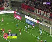 Jeremie Boga&#39;s 12th minute strike against Le Havre was enough to confirm a top six finish in Ligue 1