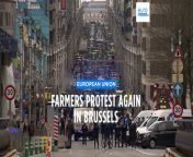 The farmers&#39; protests are ongoing, despite the EU relaxing its demands.