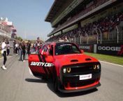 Dodge Europe made its debut as WorldSBK Official Car at Catalunya GP, kick-starting its partnership for the 2024 season in one of the most exciting sporting weekends to date.&#60;br/&#62;The collaboration aligns perfectly with the strong and bold essence that has always defined the American brand, marking its inaugural entry into the realm of WorldSBK through an exclusive partnership, alongside other top Brands in the motorsport arena.&#60;br/&#62;For the 2024 collaboration, Dodge Europe provides a fleet of five high-performance and iconic model vehicles featuring a unique &#39;WorldSBK&#39; total look livery specially designed for the partnership, which carry out different functions. Two Dodge Challenger SRT Hellcat, equipped with the iconic 6.2L HEMI V8 engine producing 717 Hp, will take on the role of Official Safety Cars of the competition; one Dodge Durango SRT, with 6.4-litre HEMI V8 engine producing 475 hp, and one Dodge Durango Hellcat SUV, with 6.2-litre HEMI V8 engine producing 710 hp, will instead serve as the Race Direction and FIM Safety Officer official cars.&#60;br/&#62;All models are production cars, with no special mods, ready to face all the complex and stressful track operations that normally undergo in a such a packed weekend of world-class racing competition.&#60;br/&#62;Furthermore, the American brand took the spotlight also during the exciting award ceremonies after each race, through three visibility sources: the Dodge Brand displayed on the top podium step, “product on track” billboards, and with a third Dodge Challenger SRT Hellcat Redeye as a static Expo Car alongside the podium.