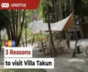 Located under an hour away from Kuala Lumpur, Villa Takun is a great tropical forest retreat spot for your next staycation.&#60;br/&#62;&#60;br/&#62;Villa Takun&#60;br/&#62;6, Jalan 3/3A, Templer Park&#60;br/&#62;48200 Rawang, Selangor&#60;br/&#62;&#60;br/&#62;Story by: Toon Kit Yi&#60;br/&#62;Shot by: Tinagaren Ramkumar&#60;br/&#62;Presented by: Sarah Jalil&#60;br/&#62;Edited by: Nirmalan Mohan&#60;br/&#62;&#60;br/&#62;Read More: https://www.freemalaysiatoday.com/category/leisure/2024/03/27/villa-takun-a-getaway-in-nature-just-outside-the-city/&#60;br/&#62;&#60;br/&#62;Free Malaysia Today is an independent, bi-lingual news portal with a focus on Malaysian current affairs.&#60;br/&#62;&#60;br/&#62;Subscribe to our channel - http://bit.ly/2Qo08ry&#60;br/&#62;------------------------------------------------------------------------------------------------------------------------------------------------------&#60;br/&#62;Check us out at https://www.freemalaysiatoday.com&#60;br/&#62;Follow FMT on Facebook: https://bit.ly/49JJoo5&#60;br/&#62;Follow FMT on Dailymotion: https://bit.ly/2WGITHM&#60;br/&#62;Follow FMT on X: https://bit.ly/48zARSW &#60;br/&#62;Follow FMT on Instagram: https://bit.ly/48Cq76h&#60;br/&#62;Follow FMT on TikTok : https://bit.ly/3uKuQFp&#60;br/&#62;Follow FMT Berita on TikTok: https://bit.ly/48vpnQG &#60;br/&#62;Follow FMT Telegram - https://bit.ly/42VyzMX&#60;br/&#62;Follow FMT LinkedIn - https://bit.ly/42YytEb&#60;br/&#62;Follow FMT Lifestyle on Instagram: https://bit.ly/42WrsUj&#60;br/&#62;Follow FMT on WhatsApp: https://bit.ly/49GMbxW &#60;br/&#62;------------------------------------------------------------------------------------------------------------------------------------------------------&#60;br/&#62;Download FMT News App:&#60;br/&#62;Google Play – http://bit.ly/2YSuV46&#60;br/&#62;App Store – https://apple.co/2HNH7gZ&#60;br/&#62;Huawei AppGallery - https://bit.ly/2D2OpNP&#60;br/&#62;&#60;br/&#62;#FMTLifestyle #3Reasons #VillaTakun #Staycation #Rawang