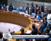 U.N. Demands Cease-Fire During Muslim Holy Month Of Ramadan from inden sexsi video muslim com kusmbha