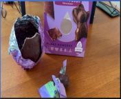 What does a vegan Easter egg taste like: Nomo Cookie Dough Easter egg from bisexual my son like my husband like to facking my son vedoe that why decaided go head