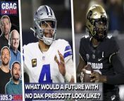 With the news this week that the Cowboys &amp; Dak Prescott aren&#39;t close to an extension, Jon Machota of The Athletic asked some questions about what a future without Dak Prescott as the Cowboys&#39; QB would look like. If there is no Dak in Dallas, could Colorado head coach Deion Sanders steer his star QB son Shedeur to Dallas?