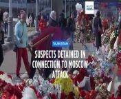 The reported arrests come a week after the attack on concert hall outside of Moscow, where 144 people were killed.