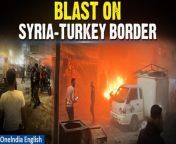 Tragedy strikes as a car blast rocks the rebel-held Syrian town of Azaz near the Turkish border, leaving at least 7 lives lost and 30 injured. Stay tuned for the latest updates on this devastating incident.&#60;br/&#62; &#60;br/&#62;#Syria #Turkey #SyriaTurkeyBorder #SyriaTurkeyRelations #SyriaTurkeyTensions #SyriaTurkeyBorder #SyriaNews #CarBlastinSyria #SyriaCarBlast #Azaz #AzazCity #Ramadan #Oneindia&#39;&#60;br/&#62;~PR.274~ED.101~GR.121~HT.96~